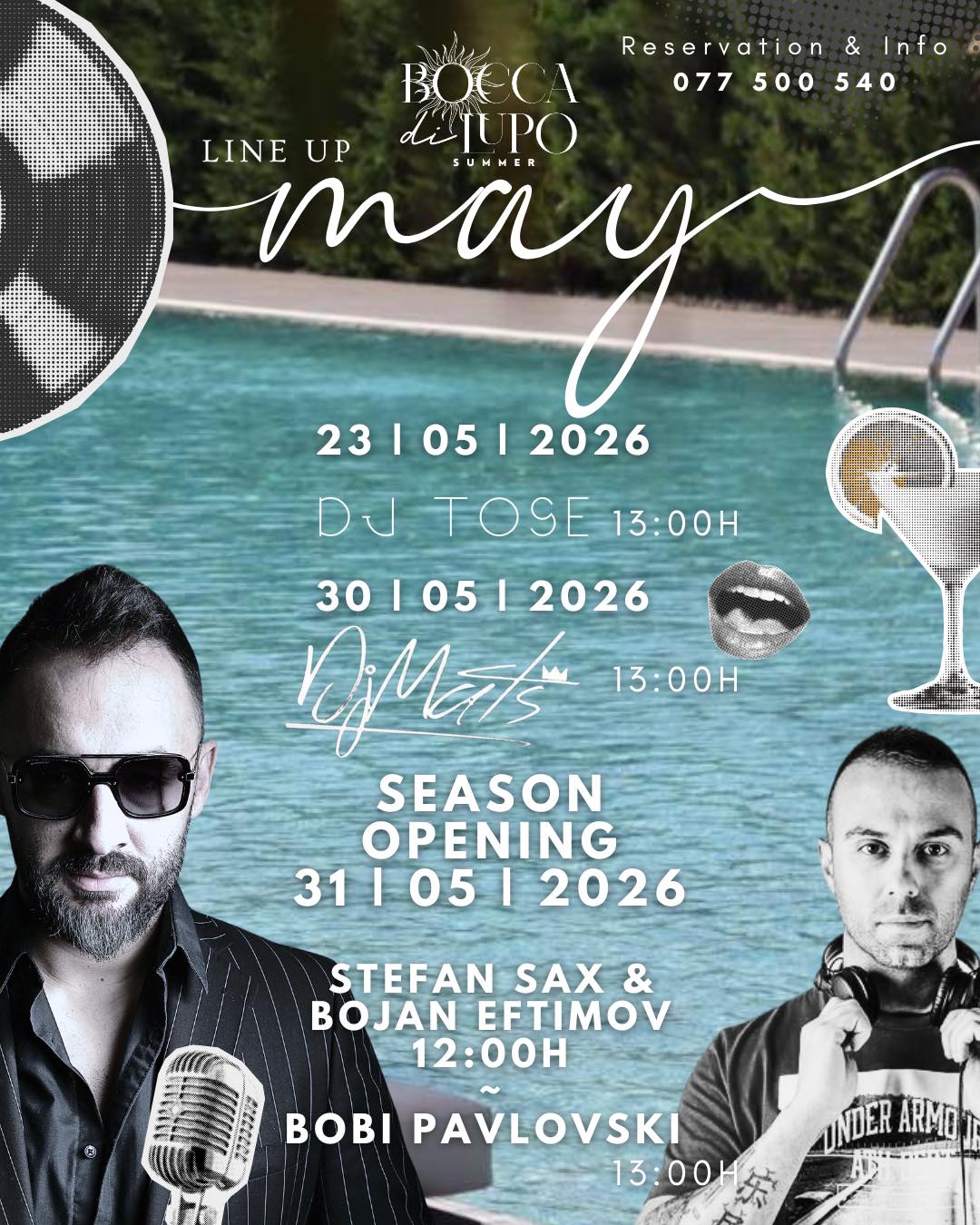 Bocca di Lupo Summer Pool Party - May 2026